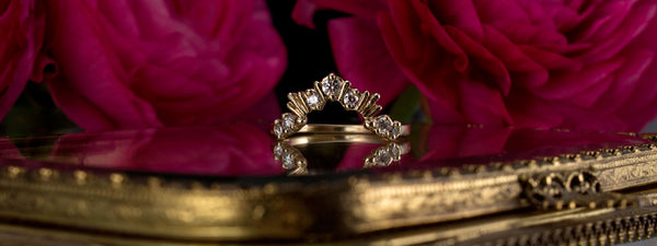 Crown wedding ring