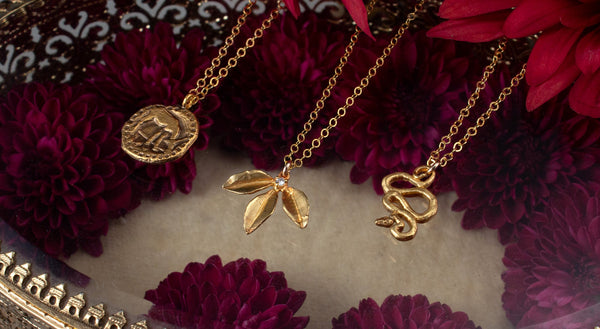 Gold vermeil jewelry