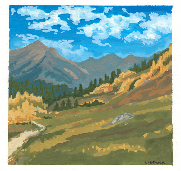 Capitol Creek Trail II - Original Painting