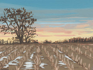 original field landscape painting for sale