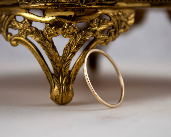 1mm gold band