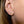 Gold vermeil lab diamond stud earrings