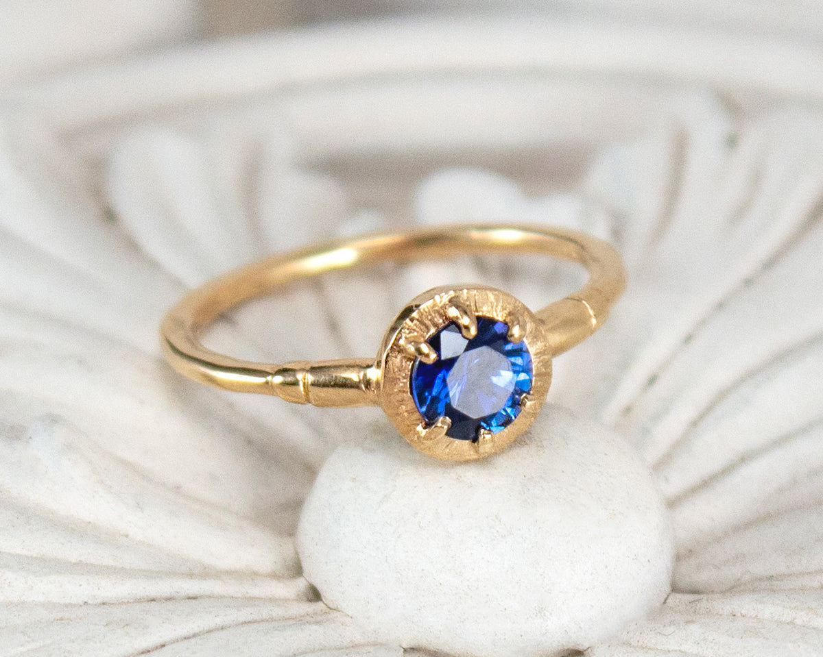 Reflections Ring: 1/2 Carat Diamond Ring, Vintage Style