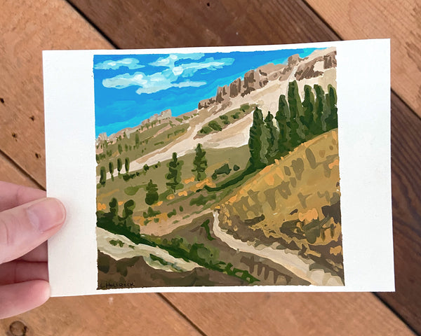 Capitol Creek Trail I - Original Painting