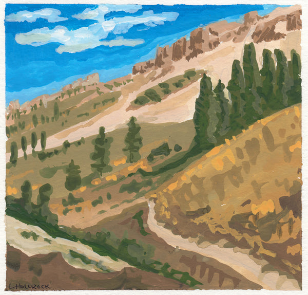 Capitol Creek Trail I - Original Painting