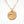 Gold vermeil cow necklace