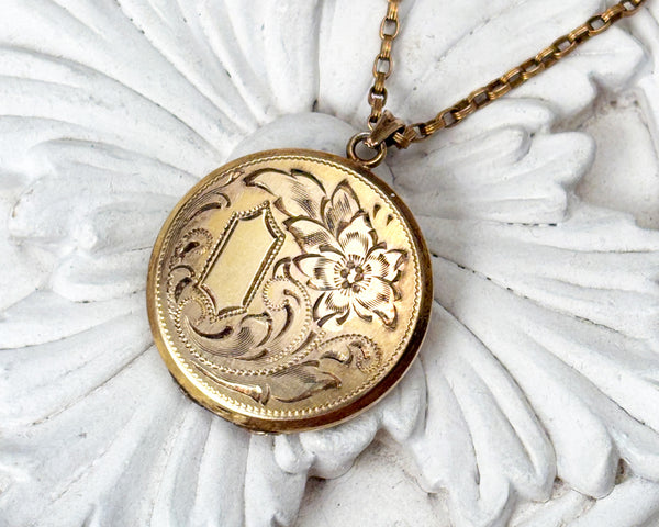 Vintage Locket & Setting Sail