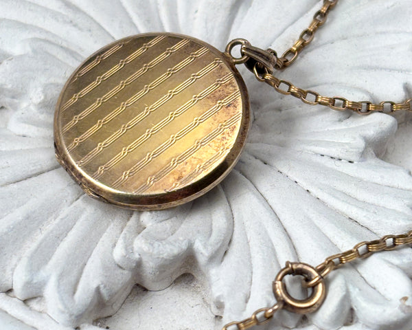 Vintage Locket & Setting Sail