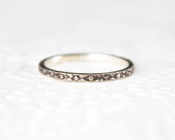 Stepping Stones Ring - Sterling Silver