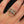 Handcrafted, three stone engagement ring