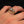 Handcrafted, three stone engagement ring