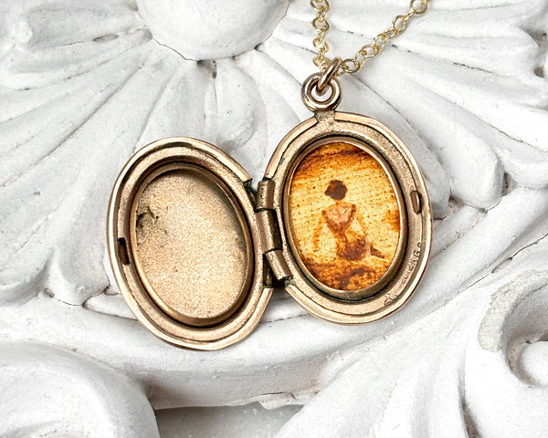 Vintage Locket & Summer Sun