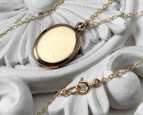 Vintage Locket & Summer Sun