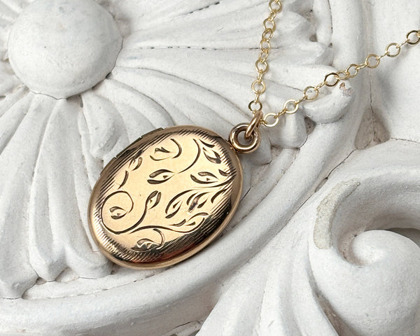 Vintage Locket & Summer Sun
