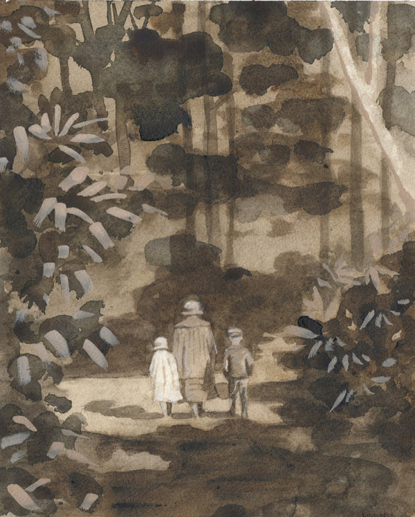 Walk in the Woods - Original Painting