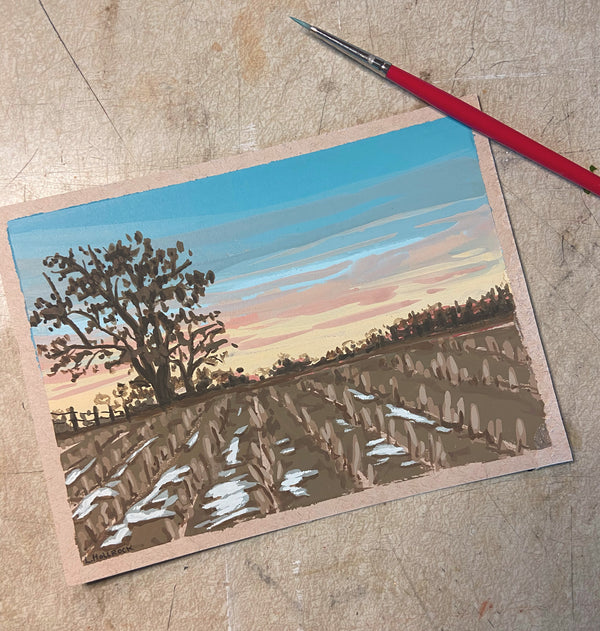 Winter Field I - Original Painting