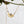 Load image into Gallery viewer, Petal Necklace with Bezeled Diamond - Solid 14K
