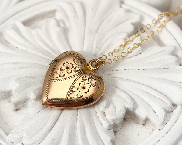 Vintage Locket & Soaring