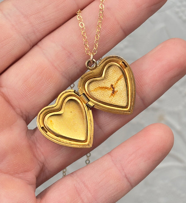 Vintage Locket & Soaring