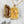 Vintage locket with bird painting