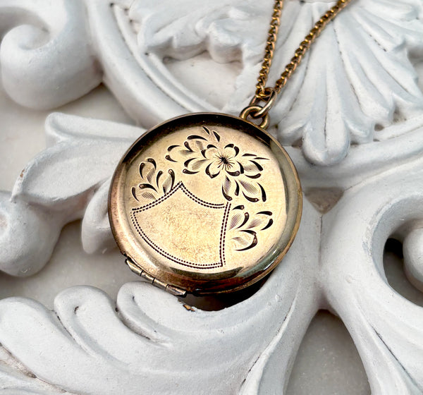 Vintage Locket & Canoe