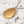 Vintage gold locket necklace with tree painting