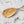 Vintage gold locket necklace with tree painting