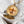 Small, round vintage locket with dog