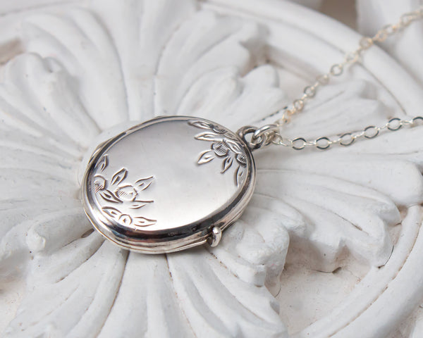 sterling silver vintage locket