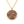 solid 14k gold Roman coin necklace
