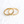 flush set diamond band, top view