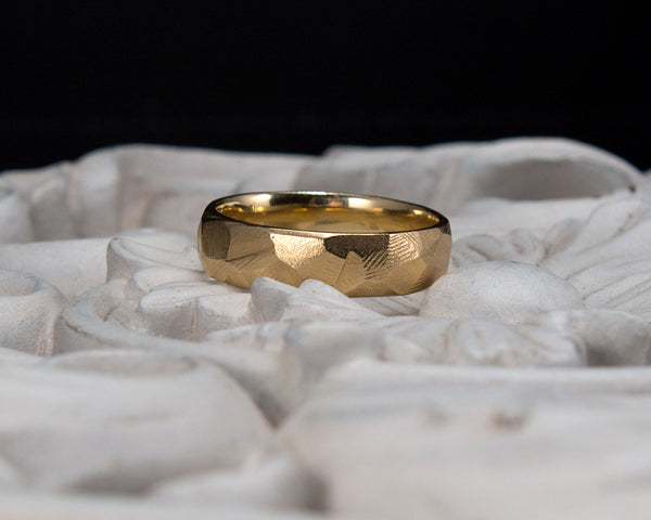 Crux Ring - 6mm Men's Wedding Ring - Leah Hollrock